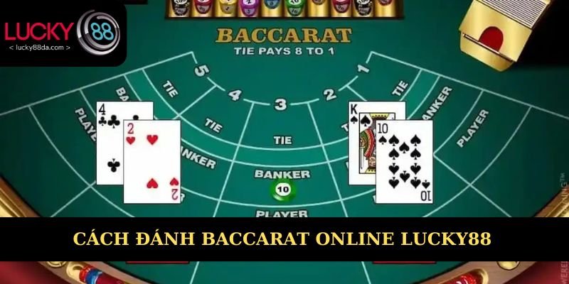 Cách đánh Baccarat Lucky88 cơ bản