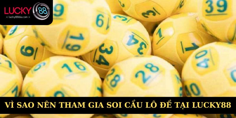 Vì sao nên tham gia soi cầu lô đề tại Lucky88